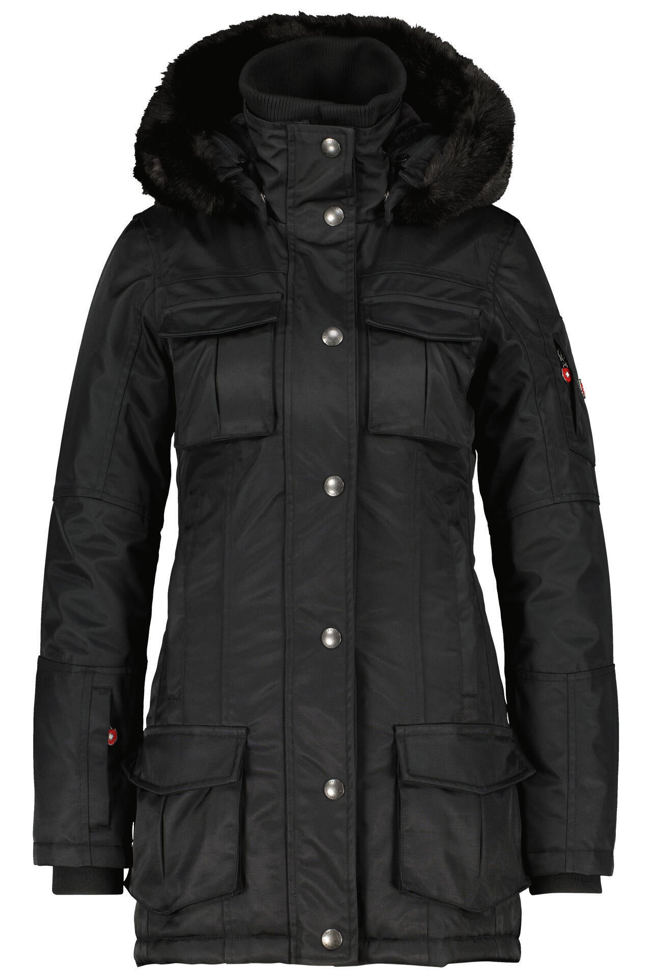Jacke Schneezauber - Schwarz - Schwarz
