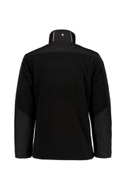 Übergangsjacke aus Fleece - Black/Black - Schwarz