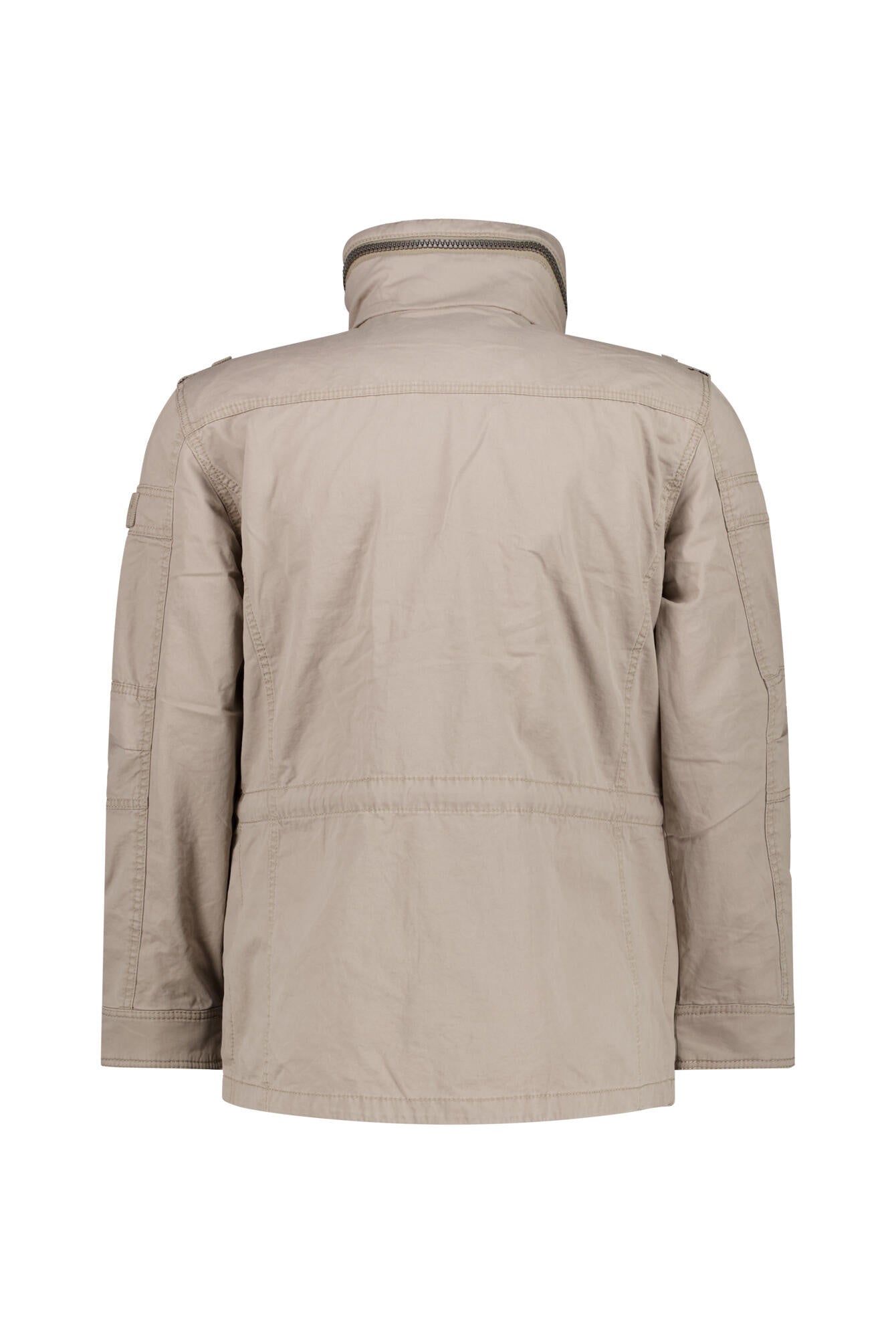 Feldjacke aus Baumwolle - Stonesand - Beige