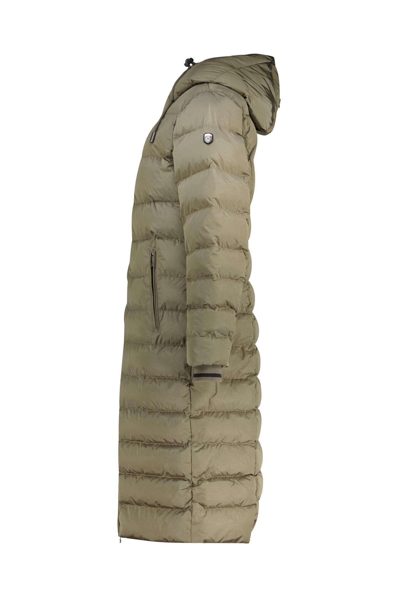 Wintermantel CORDOBA LONG - Stonemelange - Grau