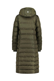 Wintermantel CORDOBA LONG - Darkarmymelange - Khaki