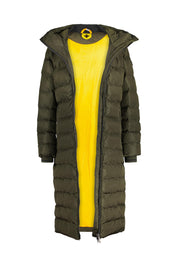 Wintermantel CORDOBA LONG - Darkarmymelange - Khaki