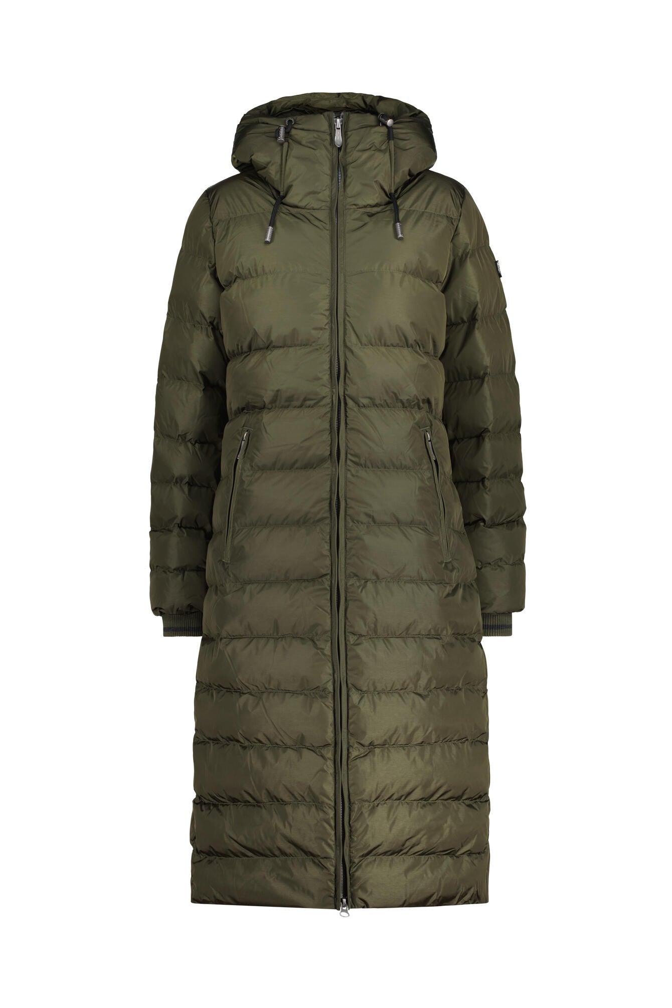 Wintermantel CORDOBA LONG - Darkarmymelange - Khaki