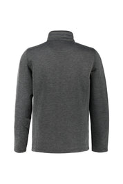 Fleecejacke TAMPA mit Stehkragen - Darkgreymelange/Black - Grau