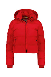 Steppjacke Goldmine Short - Red - Rot