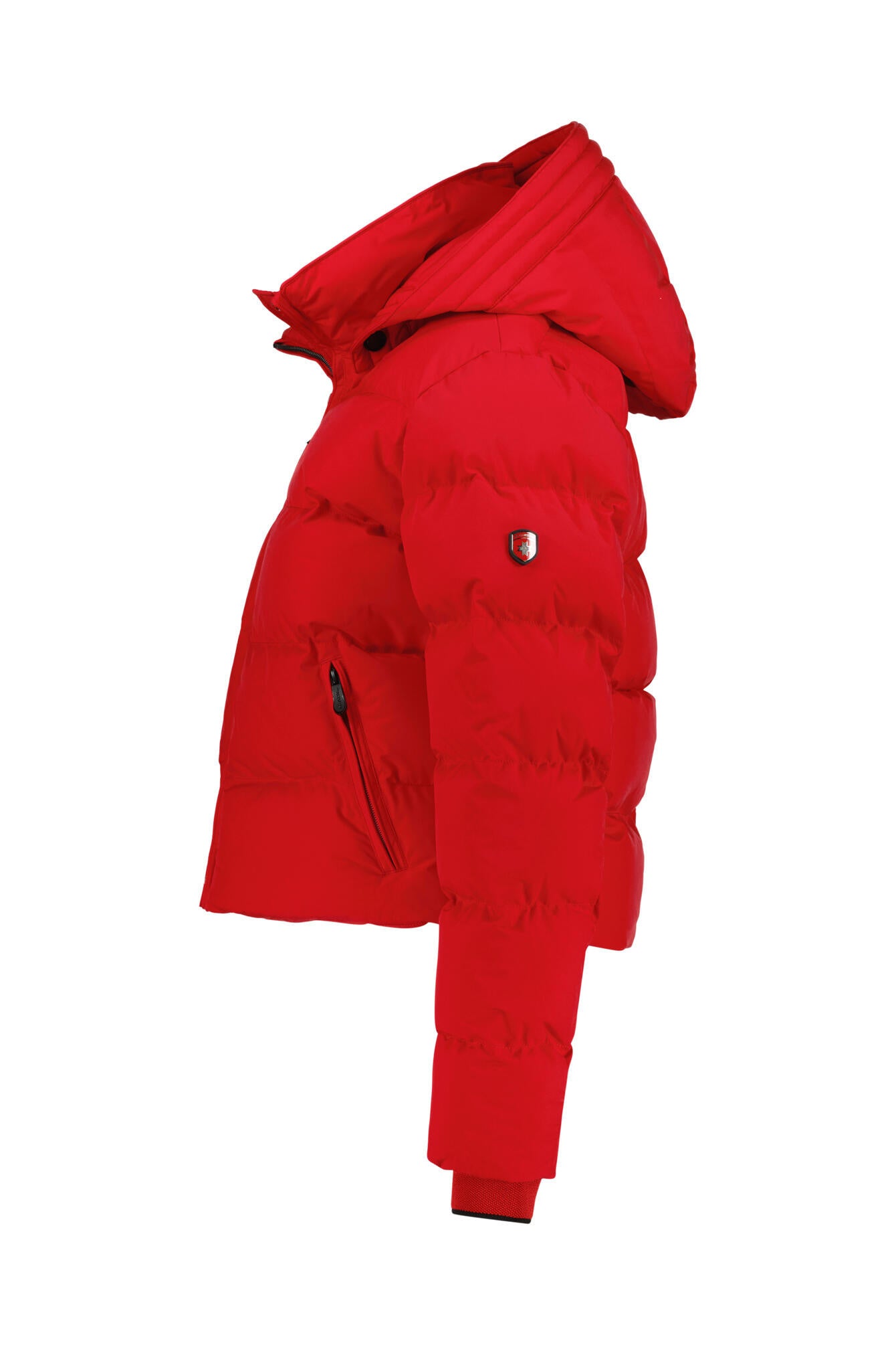 Steppjacke Goldmine Short - Red - Rot