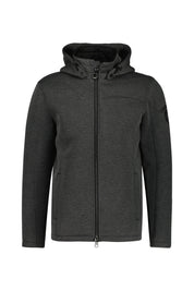 Übergangsjacke Sarasota  mit abnehmbarer Kapuze - Darkgreymelange/Black - Grau