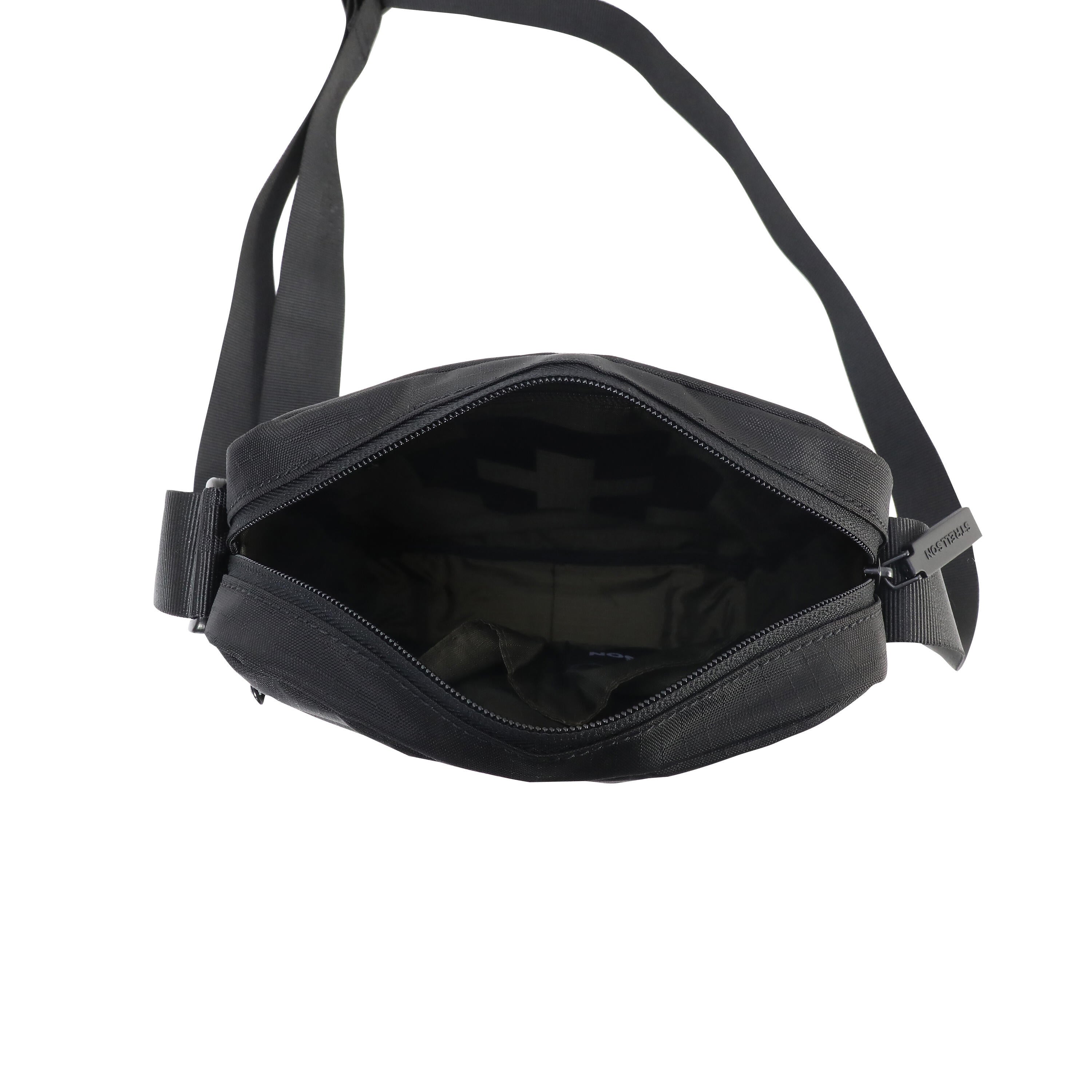 Schultertasche - 900-schwarz - Schwarz