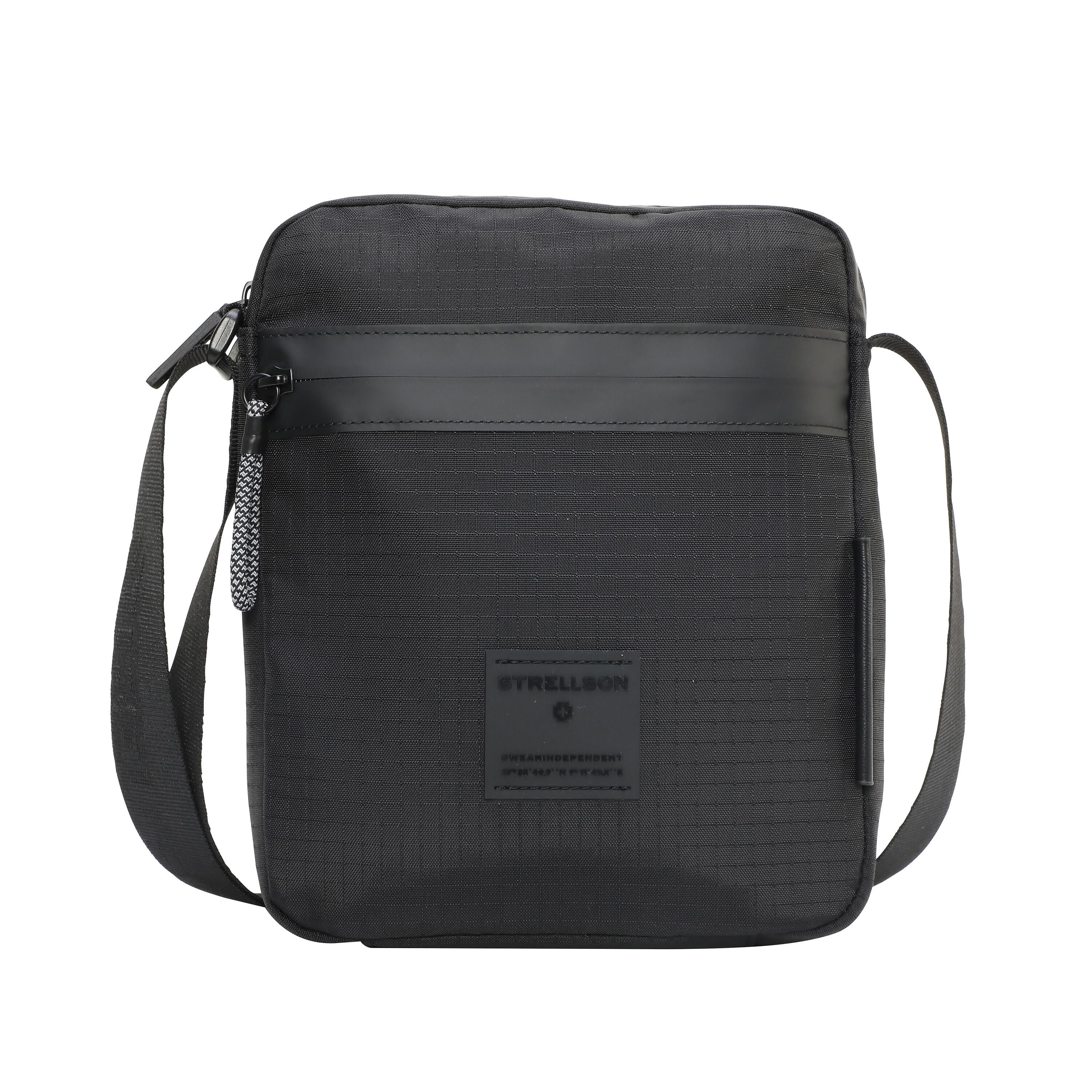 Schultertasche - 900-schwarz - Schwarz