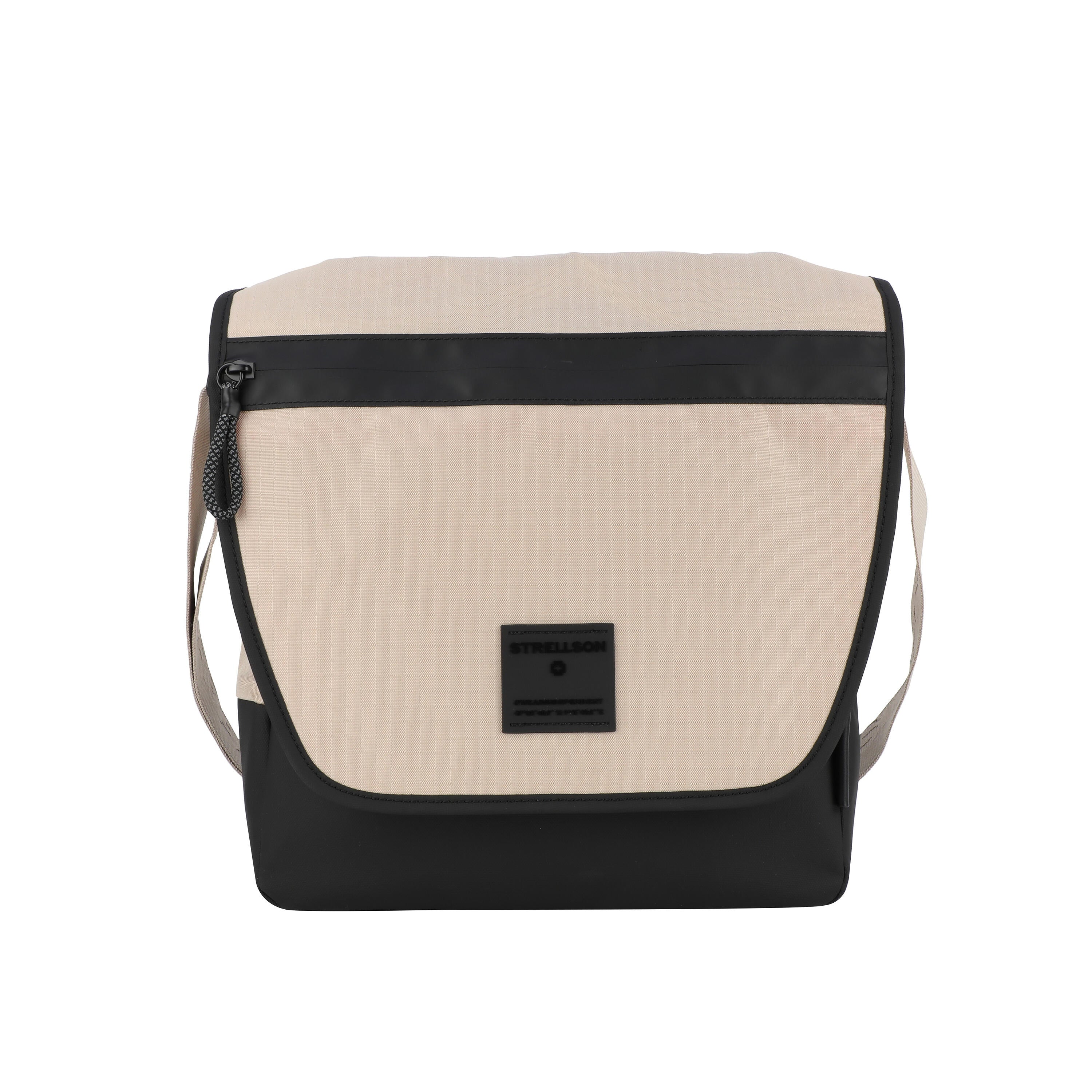 Schultertasche - 750-beige - Beige | Schwarz