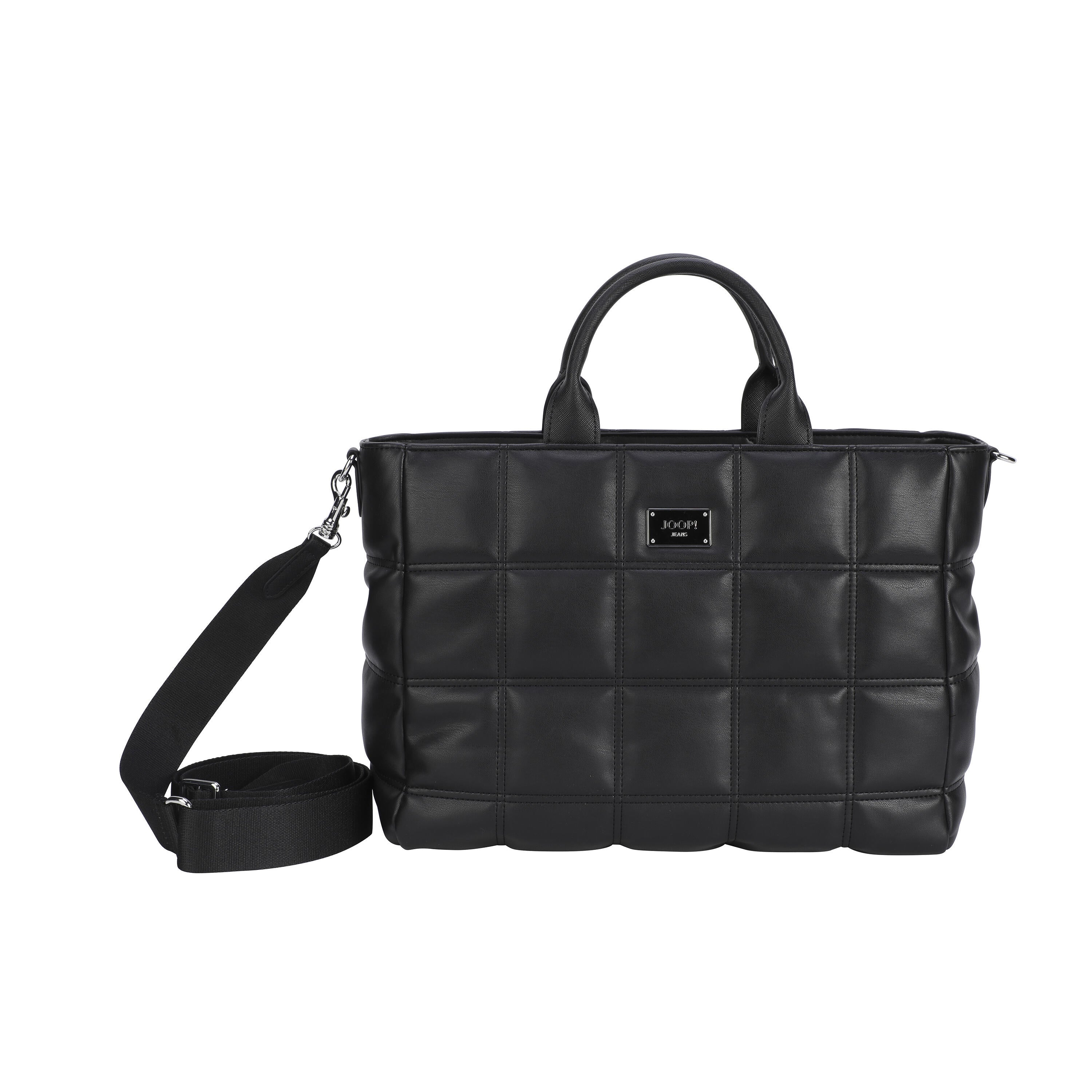 Handtasche Ordine Doppio Sila - 900-schwarz - Schwarz