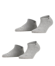 2er-Pack Sneaker Socken - 3400 light grey - Grau