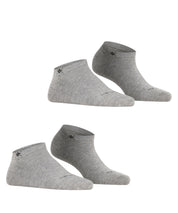 2er-Pack Sneaker Socken - 3400 light grey - Grau