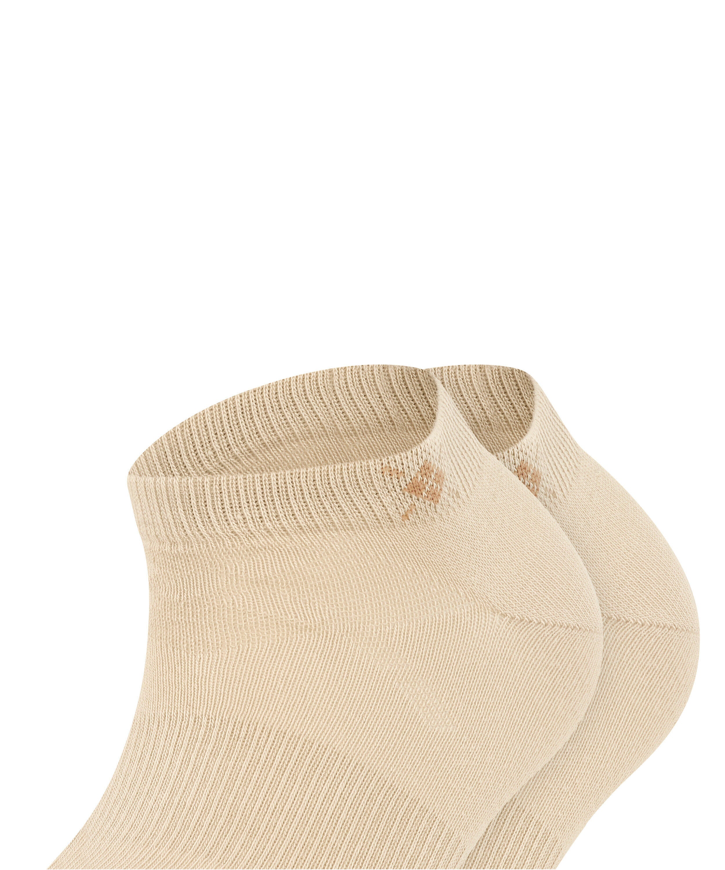 2er-Pack Sneaker Socken - 4024 Sandstone - Beige