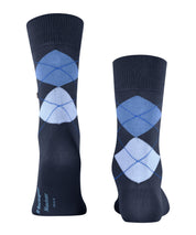 Strümpfe aus Bio-Baumwollmix - 6120 marine - Blau