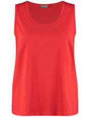 Top aus Modalmix - 06610 APEROL - Rot