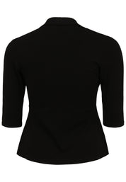 Cardigan aus Viskose - 99-Schwarz - Schwarz