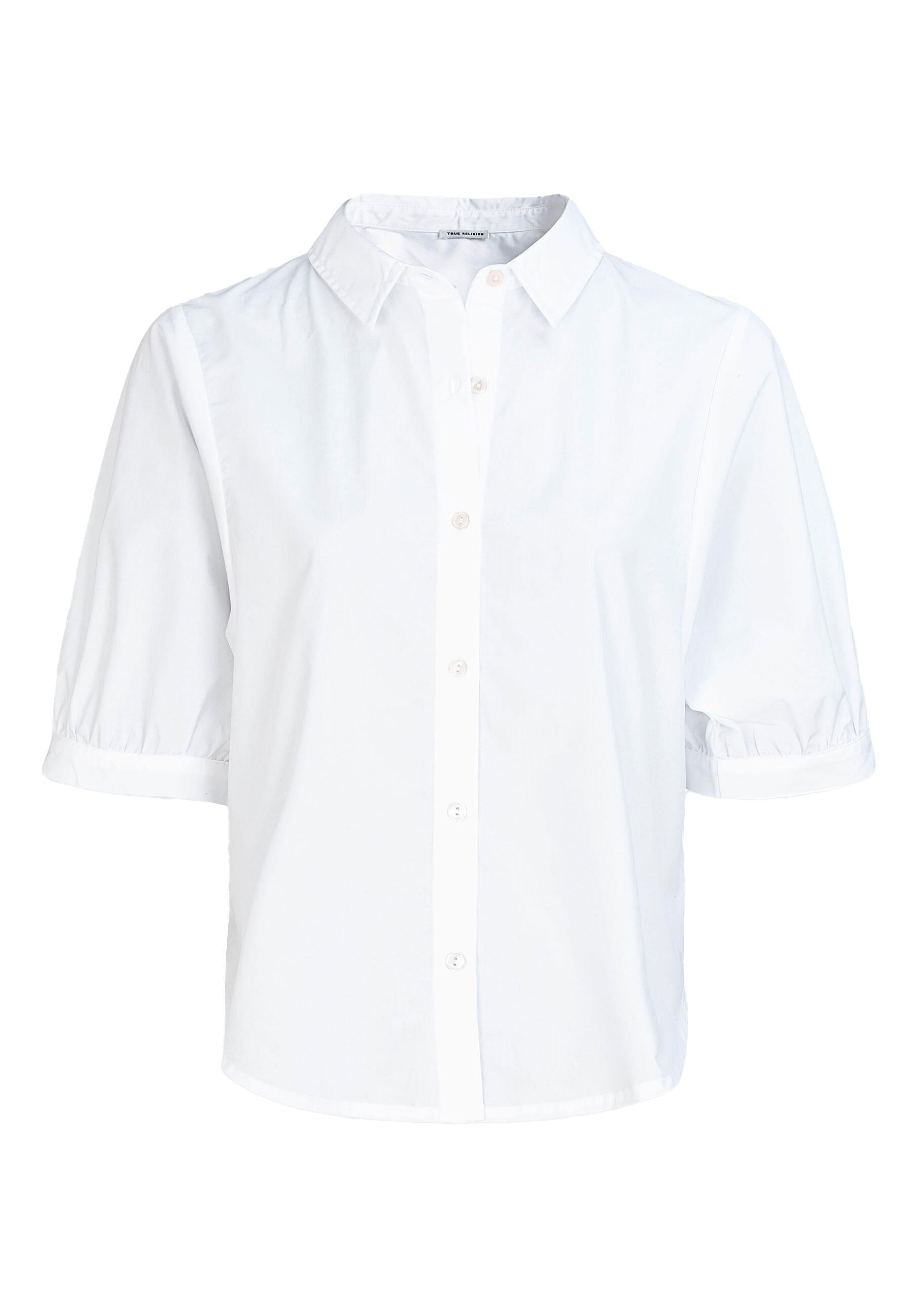 Bluse aus Baumwolle - WHITE - Weiß