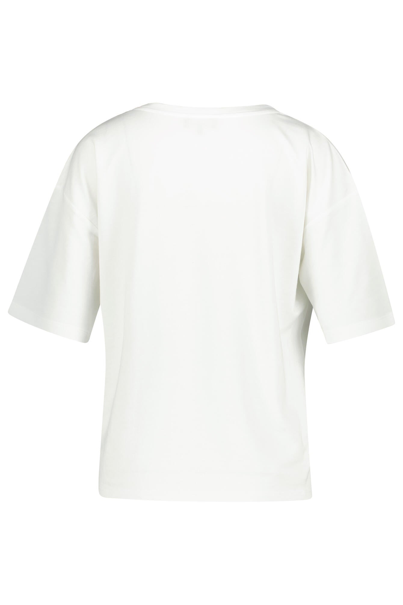 T-Shirt mit Auftdruck - 102 off-white - Weiß