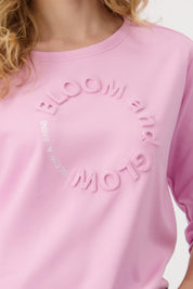 Sweatshirt mit Print - 429 bubblegum - Pink