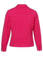 Leichte Jeansjacke - 650 - Pink