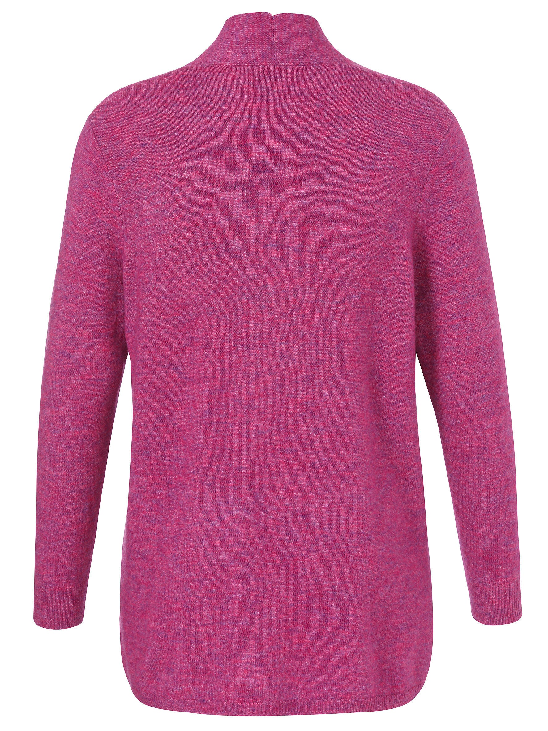 Cardigan mit Schalkragen - 631 - Pink