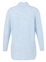 Cardigan mit Schalkragen - 871 - Blau