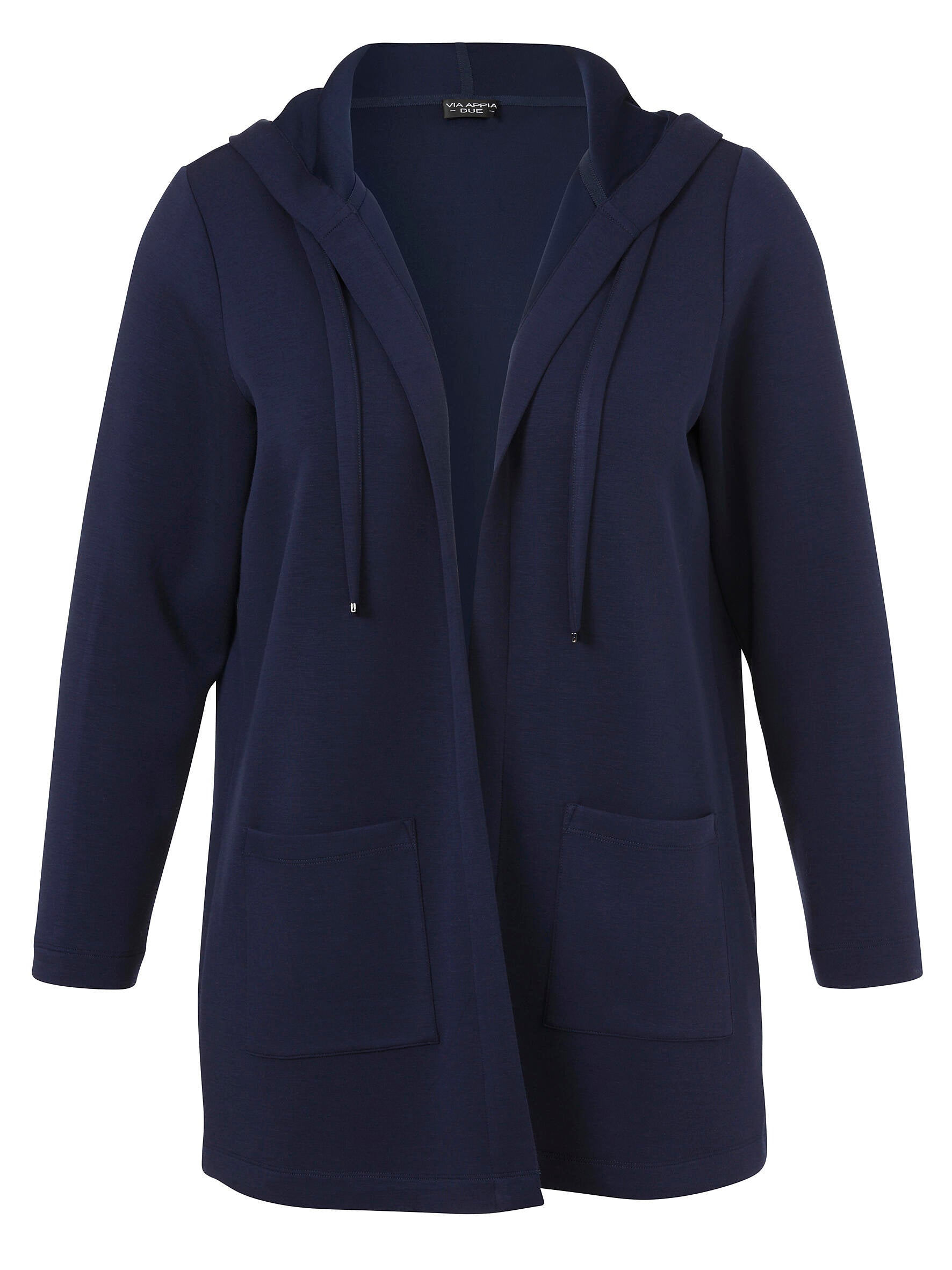 Sweatshirtjacke mit Kapuze - 820 - Blau