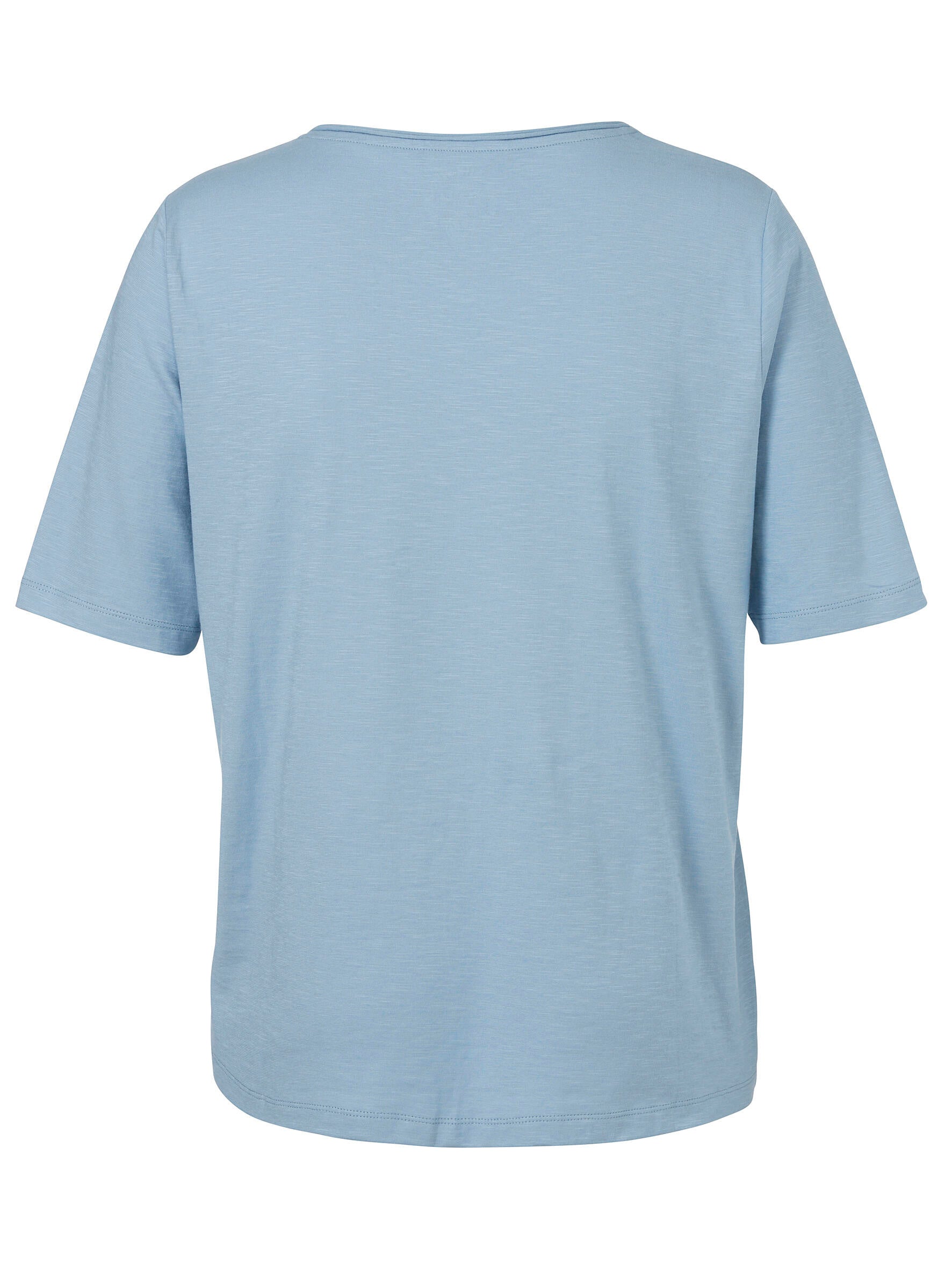 T-Shirt aus Baumwolle - 880450 - Blau