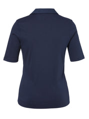 Poloshirt aus Baumwolle - 820 - Blau