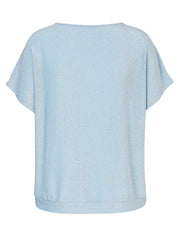 T-Shirt glitzernd - 880 - Blau