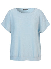 T-Shirt glitzernd - 880 - Blau