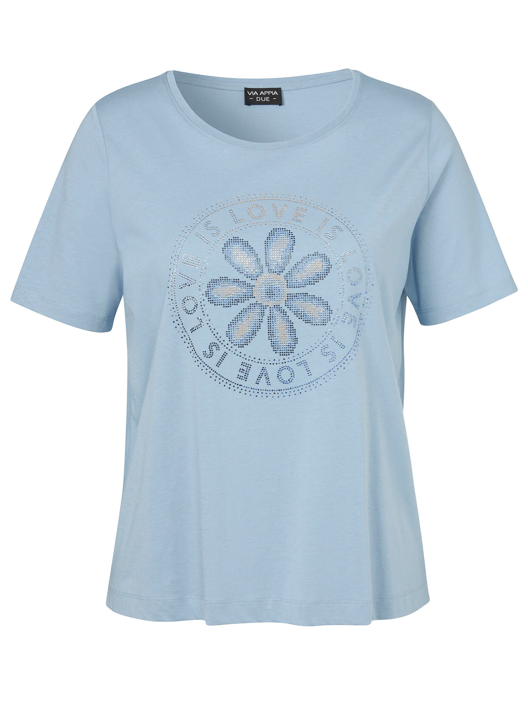 T-Shirt mit Print - 883 - Blau