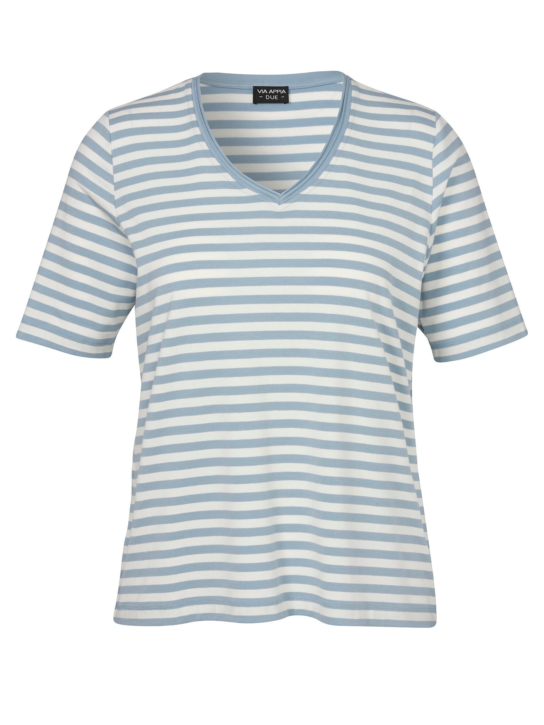 T-Shirt gestreift - 880950 - Blau