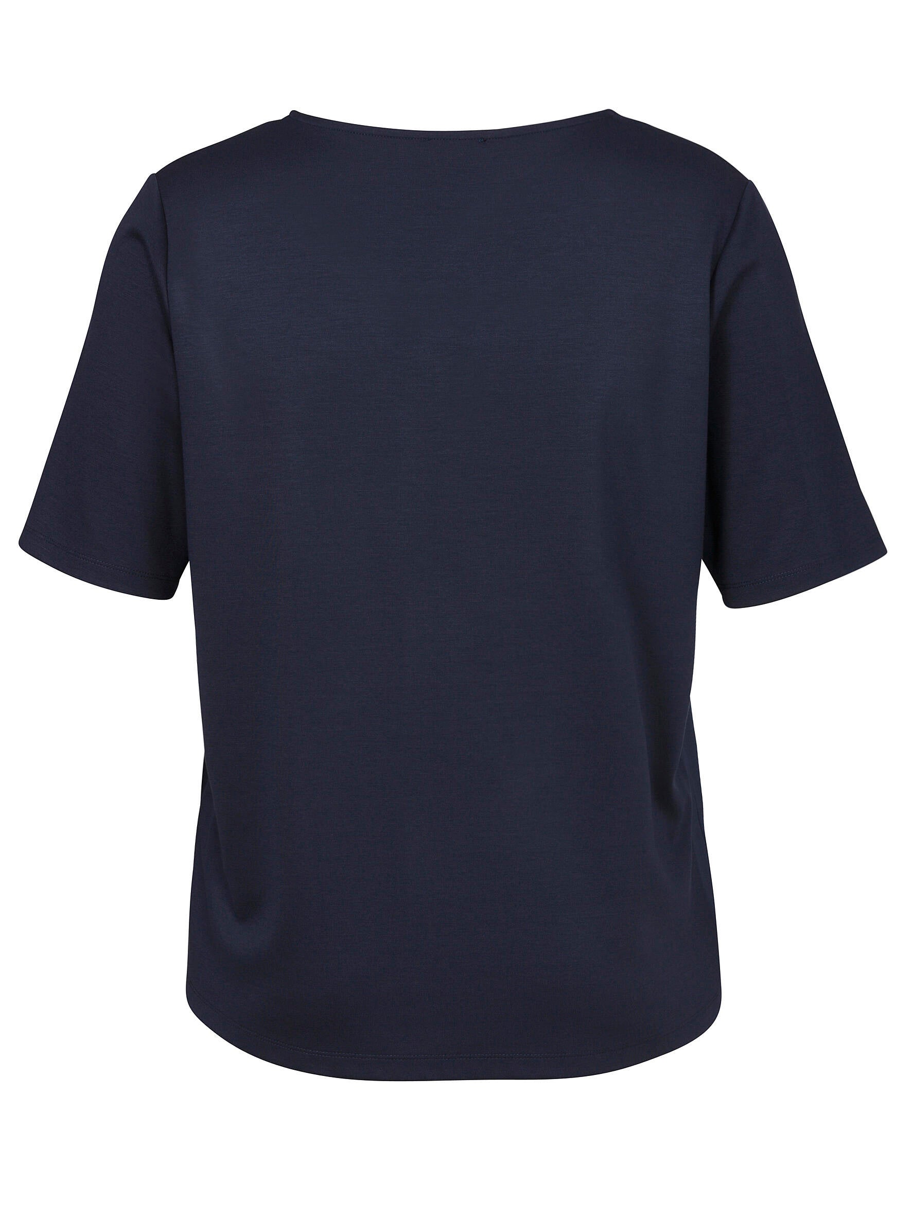 T-Shirt aus Viskosemix - 820 - Blau