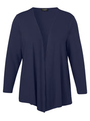 Jacke aus Viskose - 820 - Blau