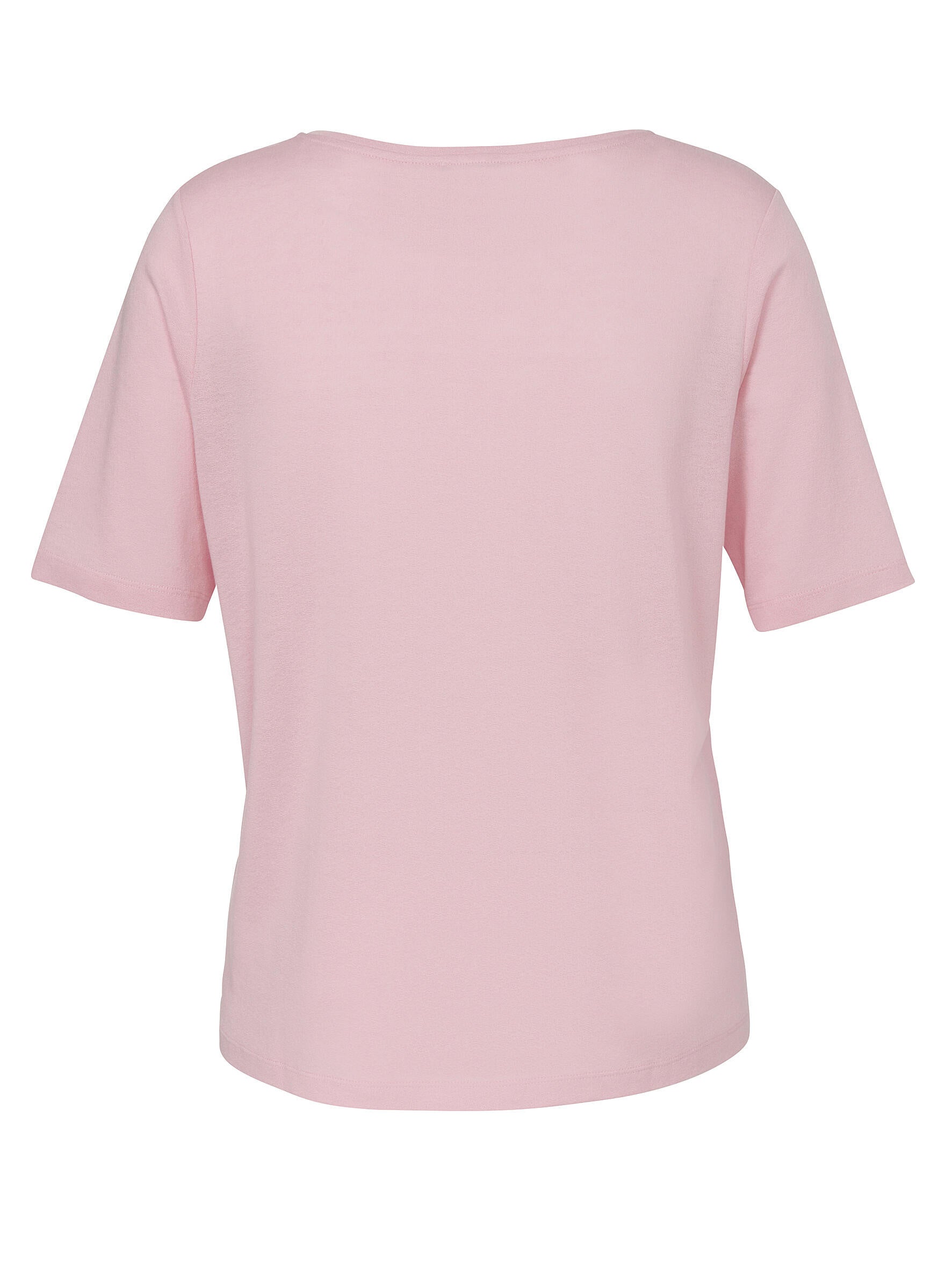 T-Shirt aus Baumwollmix - 673-rosa multicolor - Rosa
