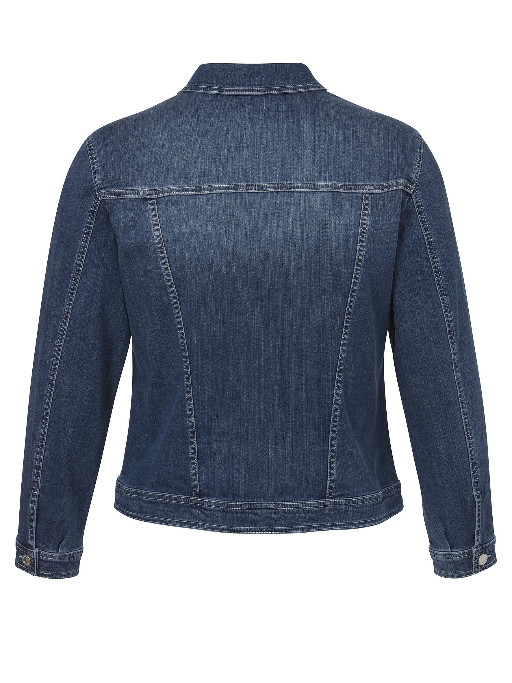 Jeansjacke - 849-jeans mittelblau - Blau