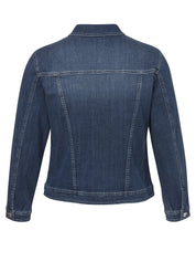 Jeansjacke - 849-jeans mittelblau - Blau