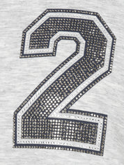 Sweatshirtjacke aus Viskosemix - 171800-silber / dunkelblau - Blau