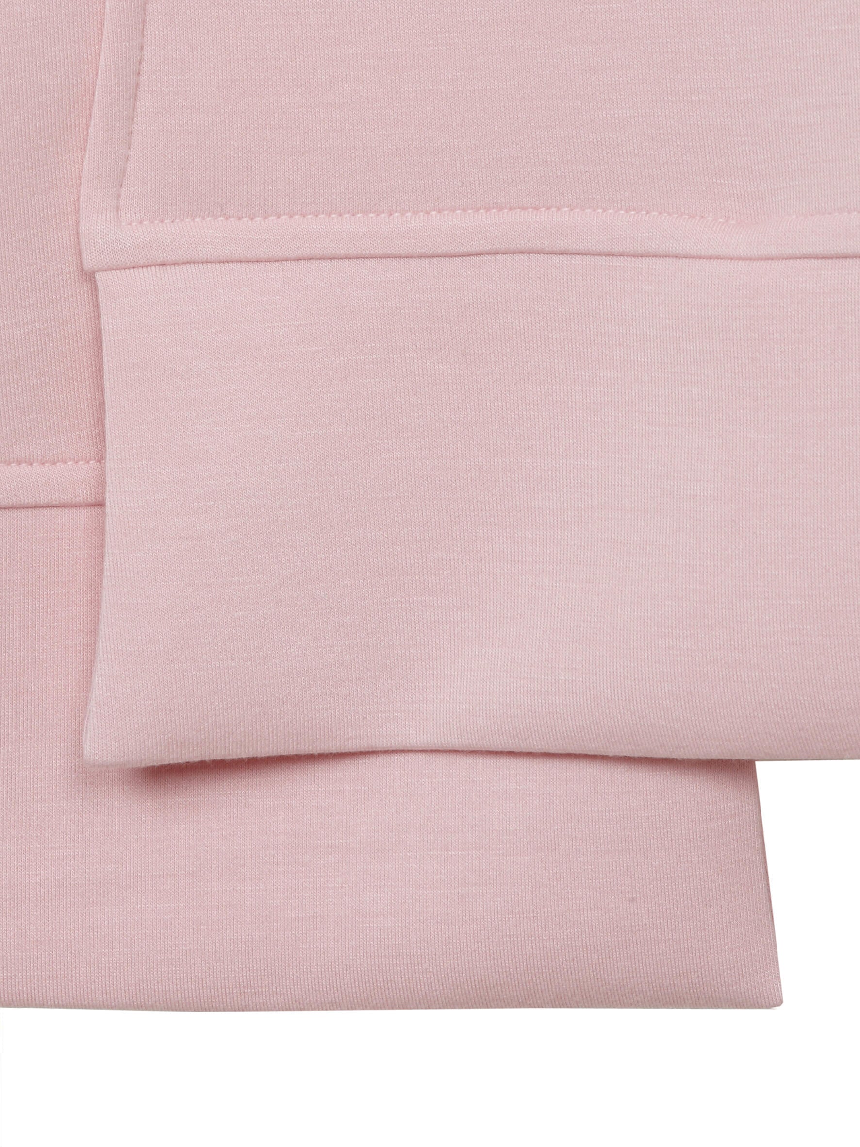 Sweatshirt aus Viskosemix - 670-rosa - Rosa