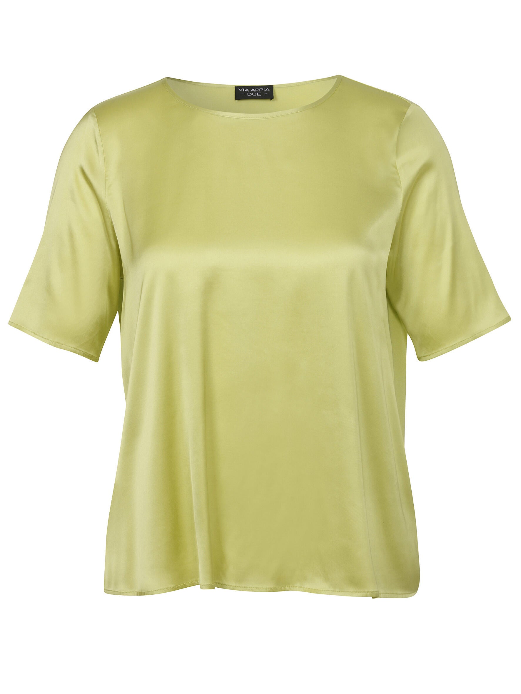 T-Shirt-Bluse aus Viskose - 580-lime - Grün