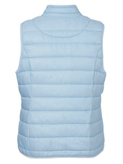 Weste mit Stehkragen - 880-eisblau - Blau