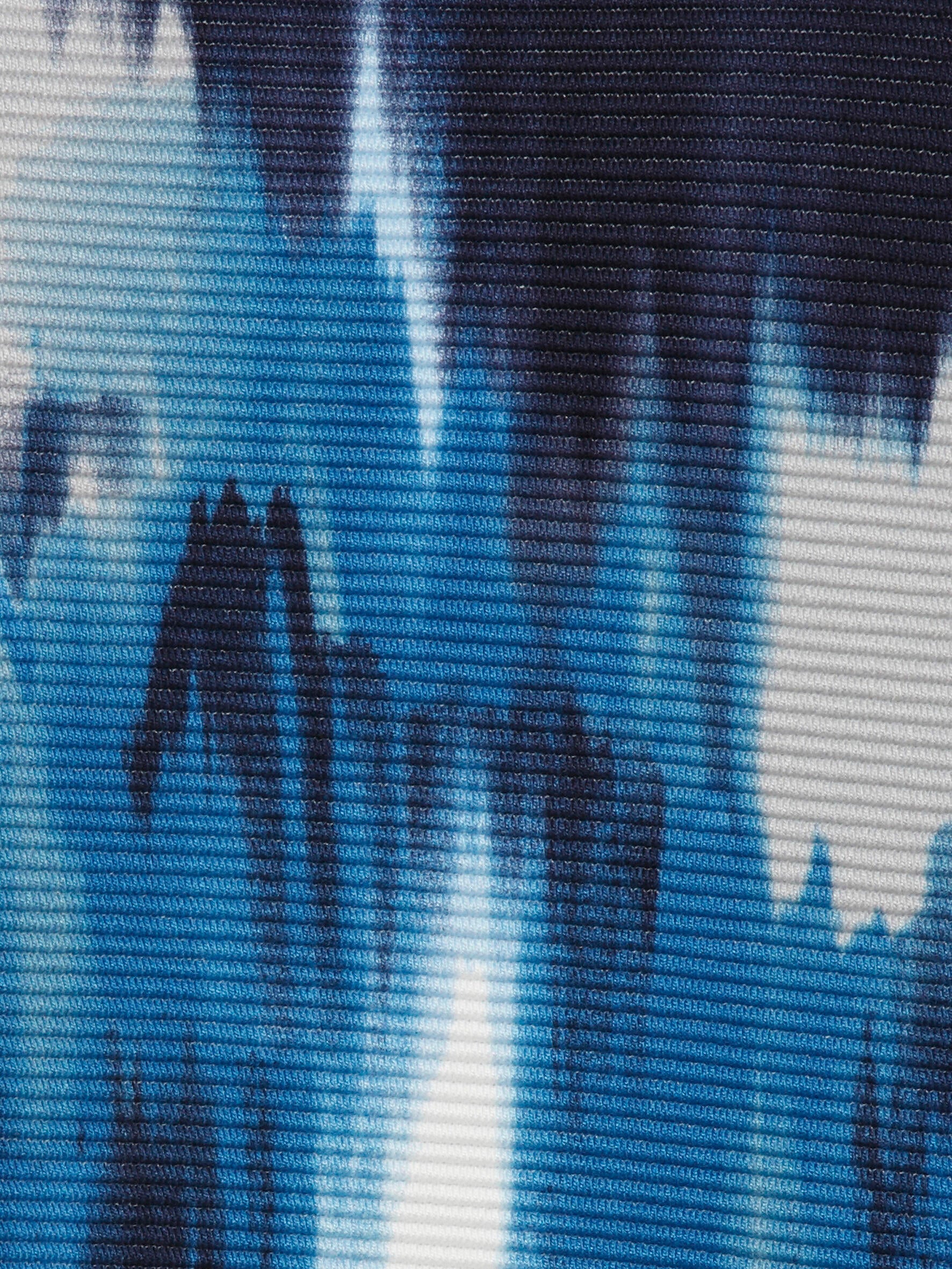 Sweatshirt aus Viskosemix - 803-dunkelblau multicol - Blau