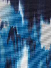 Sweatshirt aus Viskosemix - 803-dunkelblau multicol - Blau