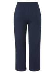 Freizeithose Wide Leg - 800-dunkelblau - Blau