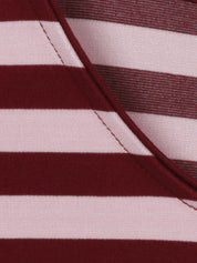 T-Shirt aus Viskosemix - 610670-beere / rosa - Rosa