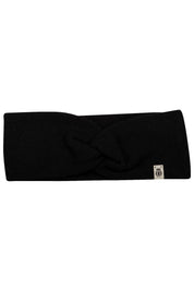 Stirnband mit Wollanteil - 000 - Schwarz