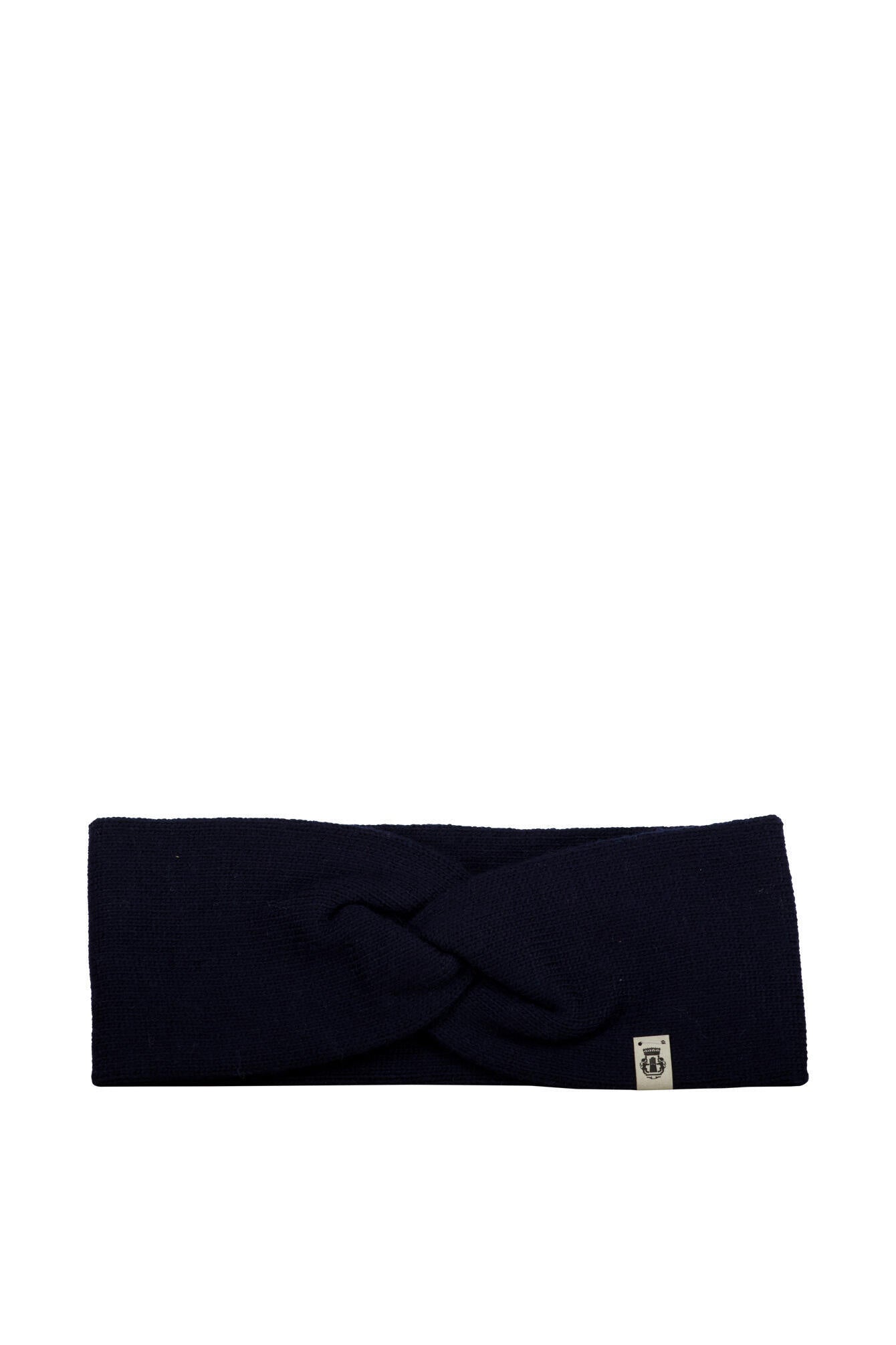 Stirnband mit Wollanteil - 590 - Blau