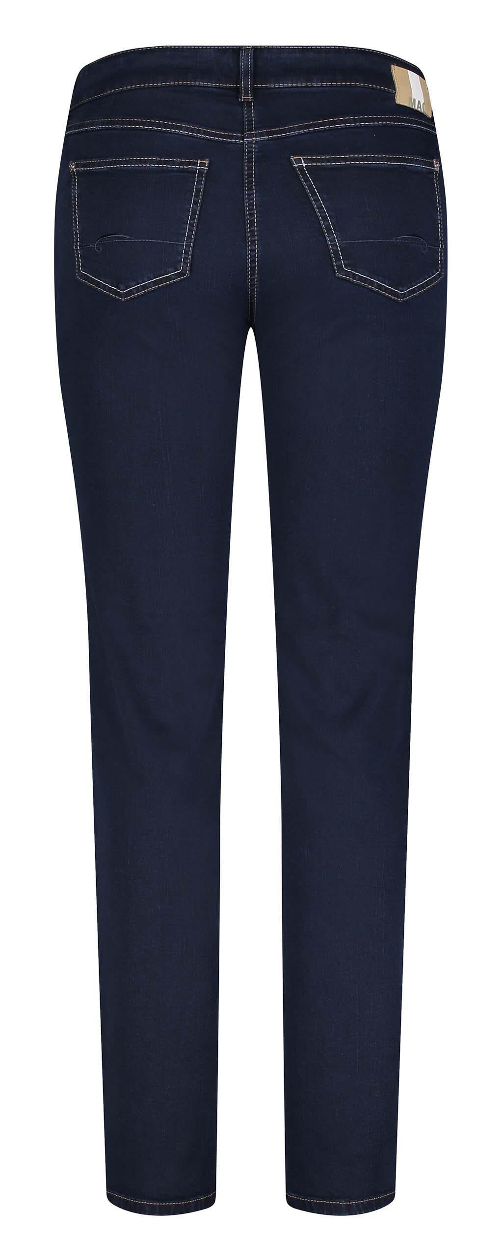 Jeans Angela - D801 dark rinsewash - Blau